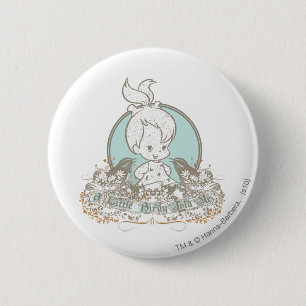 Pebbles A Little Birdy Told Me 6 Cm Round Badge