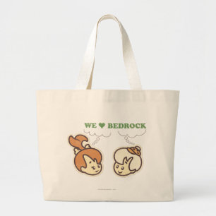 PEBBLES™ and Bam Bam Love Bedrock Large Tote Bag