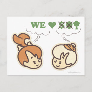 PEBBLES™ and Bam Bam Loves Nature Postcard