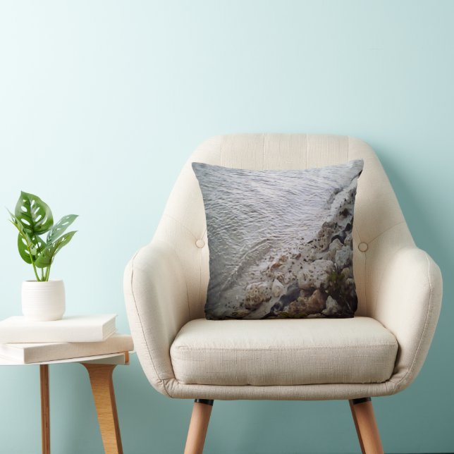 Pebbles At The Beach Cushion (Chair)