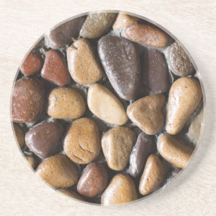 Pebbles background coaster