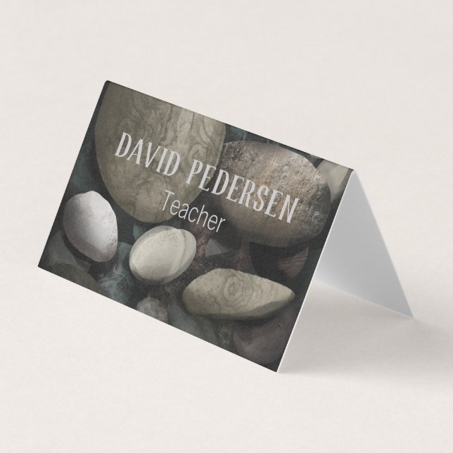 Pebbles Business Card (Front)