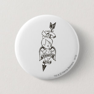 PEBBLES™ Daddy's Girl B&W 6 Cm Round Badge