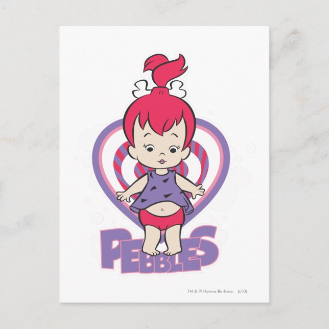 PEBBLES™ From Bedrock Postcard (Front)