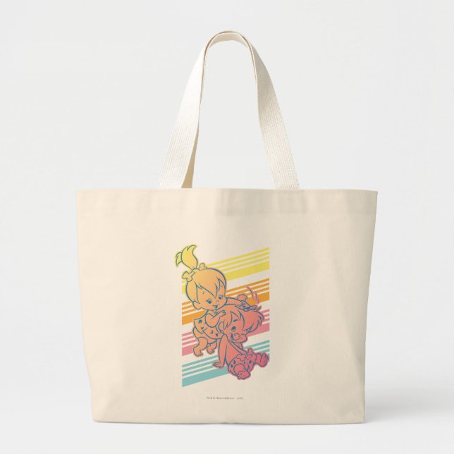 PEBBLES™ Grooming Bam Bam Large Tote Bag (Front)