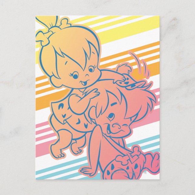 PEBBLES™ Grooming Bam Bam Postcard (Front)