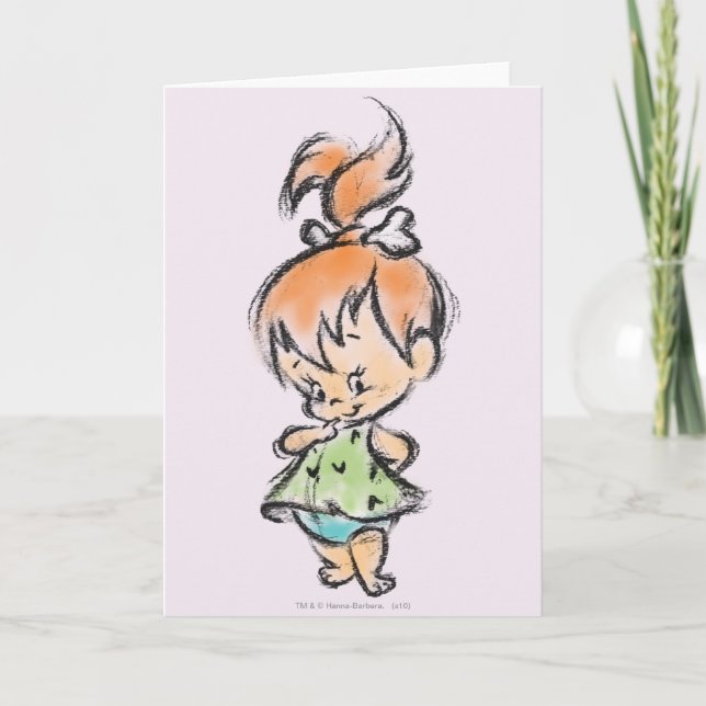 PEBBLES™ - Hand Drawn Sketch Card (Front)