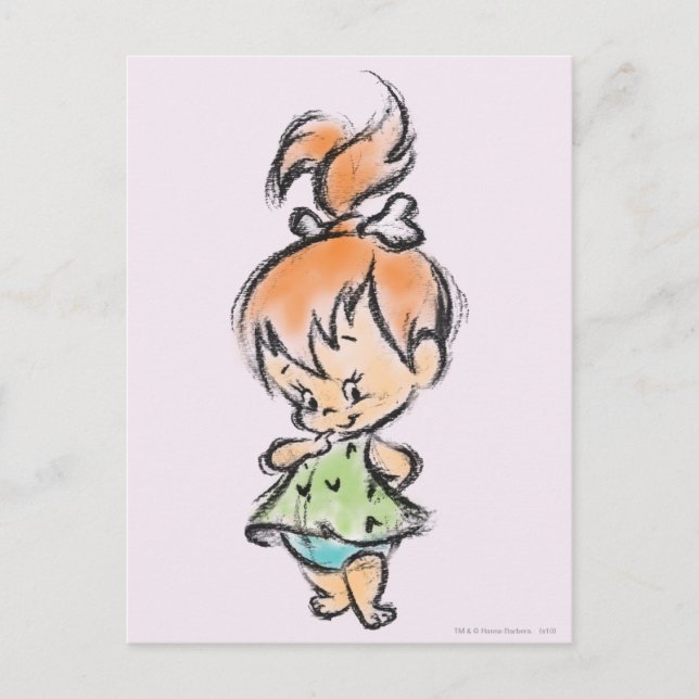 PEBBLES™ - Hand Drawn Sketch Postcard (Front)