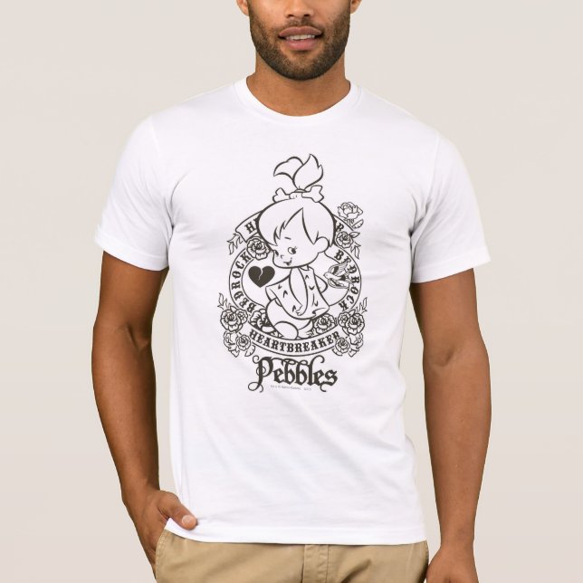PEBBLES™ Heartbreaker B&W T-Shirt (Front)