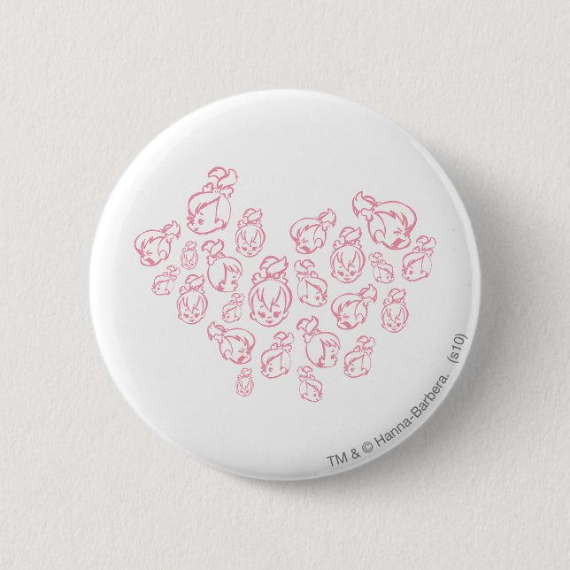 PEBBLES™ In All Flavours 6 Cm Round Badge (Front)