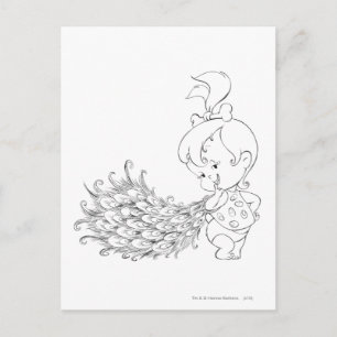 PEBBLES™ In Peacock Postcard