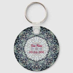 Pebbles Mandala Key Ring