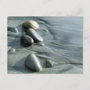 Pebbles on the Beach Postcard