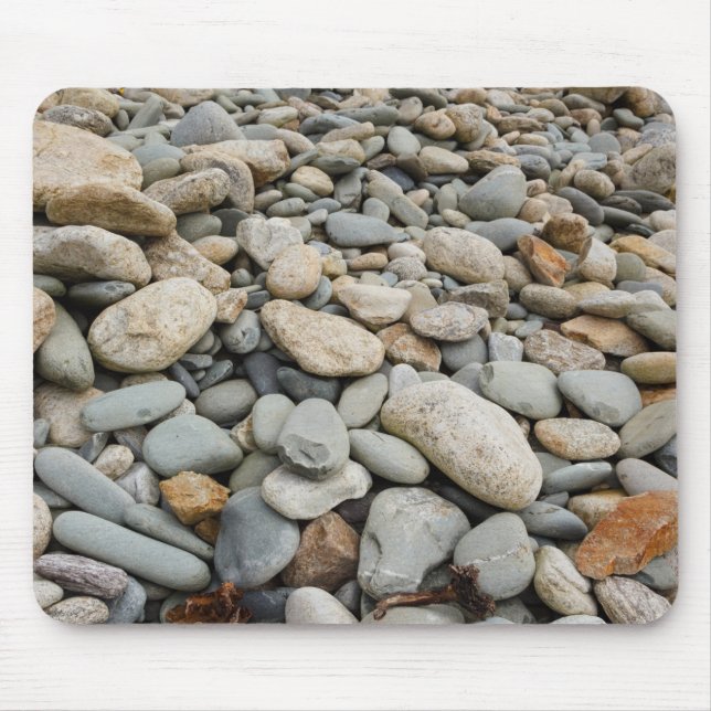 Pebbles on the coast mouse mat (Front)
