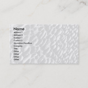 Pebbles pavement business card