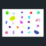 Pebbles Poster<br><div class="desc">Thank you for viewing. I have been painting in Japan since 1970. All my paintings are created for the ultimate happiness. Please take a little longer look at this painting, and feel the happiness without cause stirred from sleep. If you want this painting on any other product, please click on...</div>