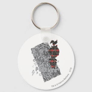 PEBBLES™ Punk Plaid Key Ring