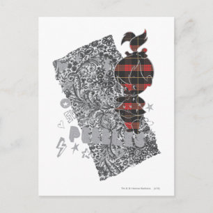PEBBLES™ Punk Plaid Postcard