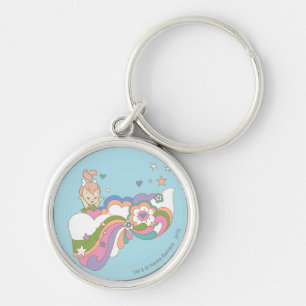 PEBBLES™ Rainbow Cloud Key Ring