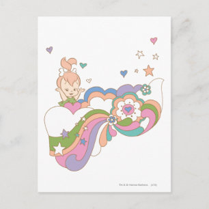 PEBBLES™ Rainbow Cloud Postcard