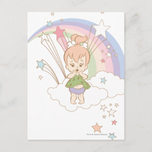 PEBBLES™ Rainbow Stars Postcard