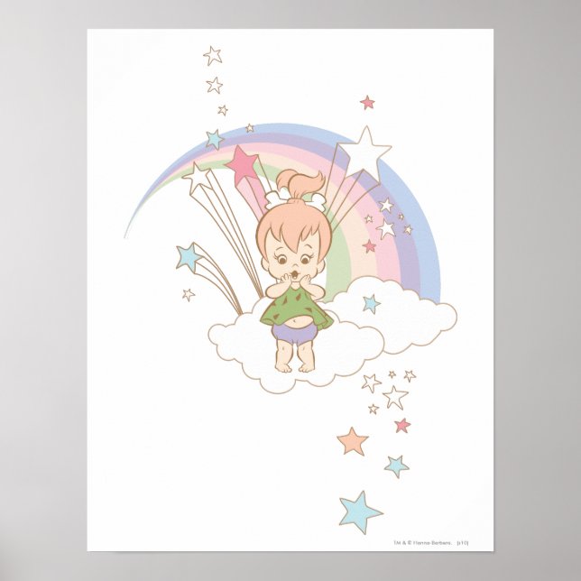 PEBBLES™ Rainbow Stars Poster (Front)