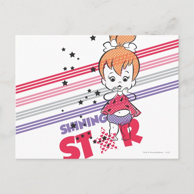 PEBBLES™ Shining Stars Postcard (Front)