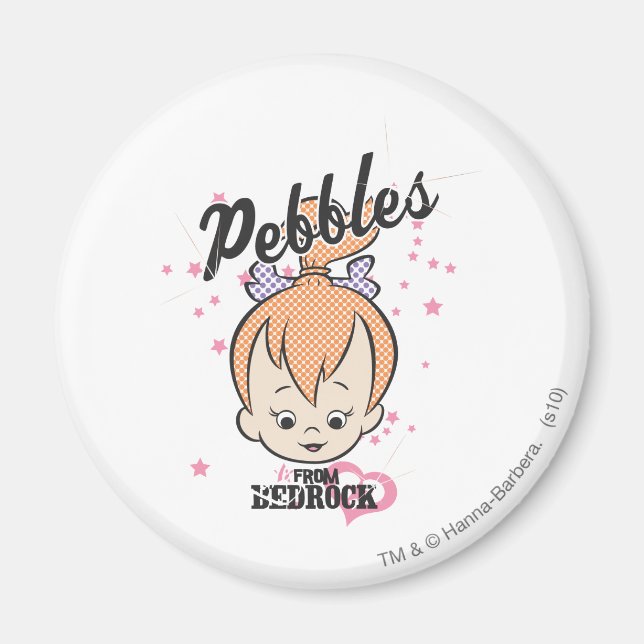 PEBBLES™ Stars and Hearts Magnet (Front)