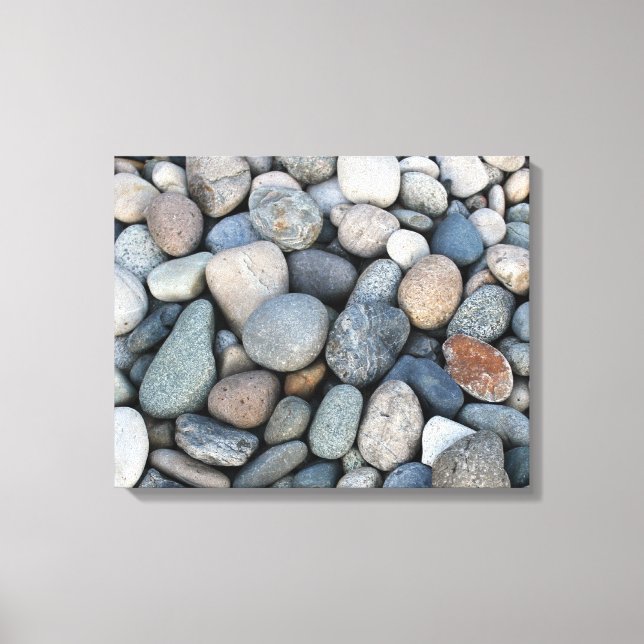 Pebbles Triptych Wall Art (Front)