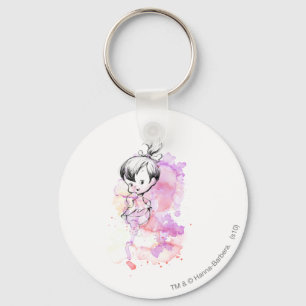 PEBBLES™ Watercolor Sketch Key Ring