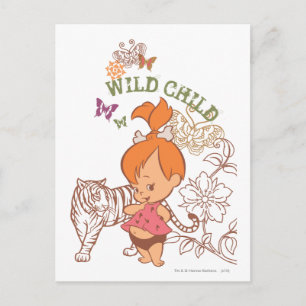PEBBLES™ Wild Child Postcard