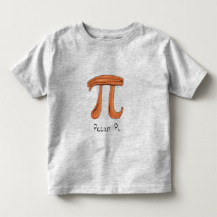 Pecan Pi Cute Math Pi Day Kid's Toddler T-Shirt
