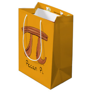 Pecan Pi Symbol Math Teacher Medium Gift Bag