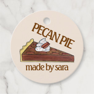 Pecan Pie Tart Southern Food Dessert Baked By Favour Tags
