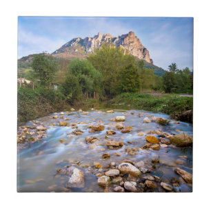 Pech de Bugarach   Corbieres Mountains Tile
