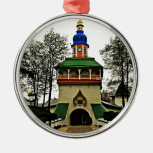 Pechory Russia Monastery Metal Tree Decoration