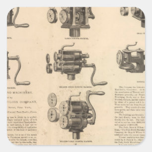 Peck, Stow and Wilcox Company Square Sticker