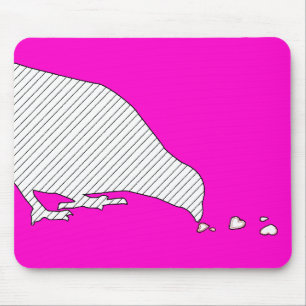 pecking order. mouse mat