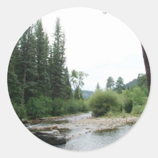 Pecos Wilderness, New Mexico Classic Round Sticker