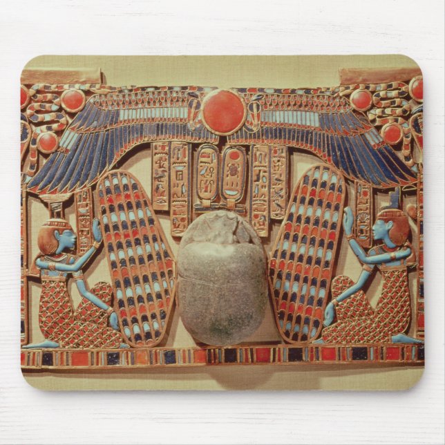 Pectoral decorated with the winged scarab mouse mat (Front)