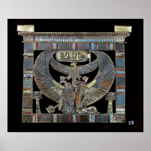 Pectoral of Ramesses II  New Kingdom Poster (Front)