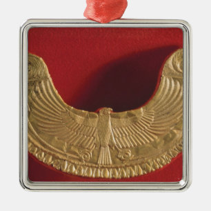 Pectoral ornament form falcon's bearing trees