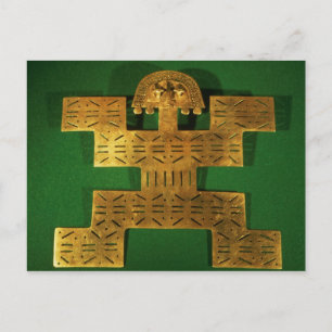 Pectoral ornament of the Tolima Region Postcard
