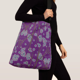 Peculiar Branches Amethyst Crossbody Bag (2 Sizes)