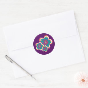 Peculiar Branches Amethyst Sticker
