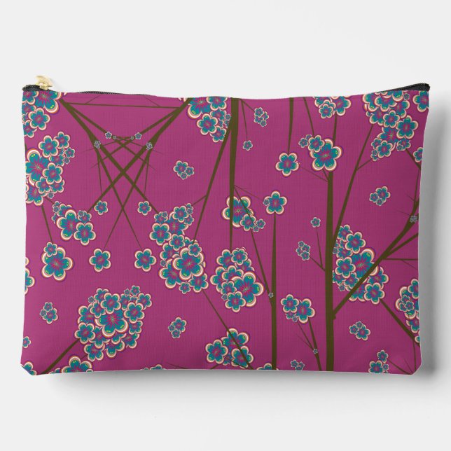 Peculiar Branches Boysenberry Large Pouch (Front)