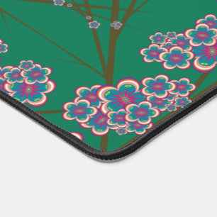 Peculiar Branches Jade Desk Mat