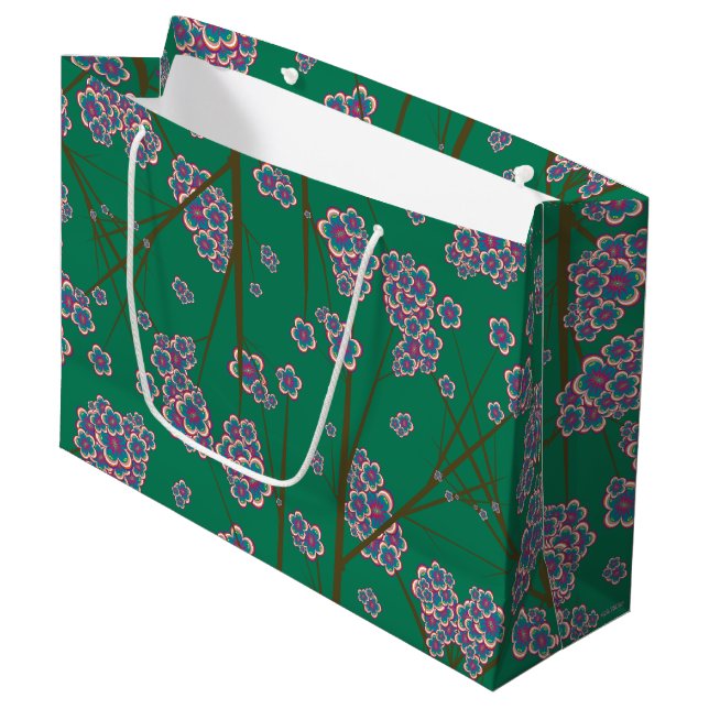 Peculiar Branches Large Gift Bag (Front Angled)