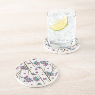 Peculiar Branches Sandstone Coaster