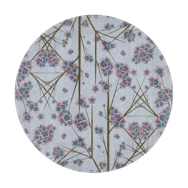 Peculiar Branches Sky Glass Cutting Boards (Front)